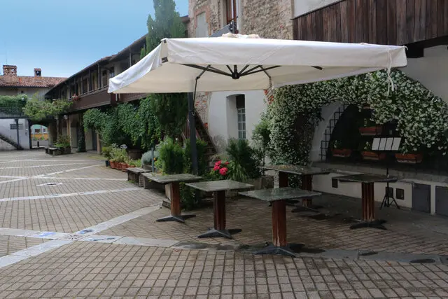 ombrelloni delux per ristorante